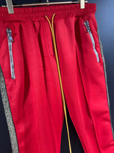 Load image into Gallery viewer, Rhude Custom Red Traxedo Pants L 34x29
