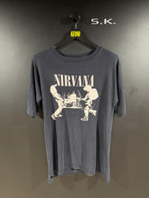 Load image into Gallery viewer, 2007 Vintage Nirvana Kurt Cobain Muddy Banks Faded Distressed Grunge Band Tee L
