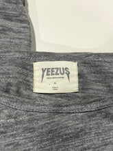 Load image into Gallery viewer, Yeezy Kanye West Ye Yeezus Tour Merch Distressed Grey Elongated Tee XL
