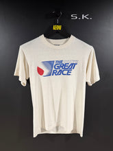 Load image into Gallery viewer, 1985 Vintage Pittsburgh 1988 The Great Race Single Stitch Soft Thin Faded Distressed Grunge Tee M

