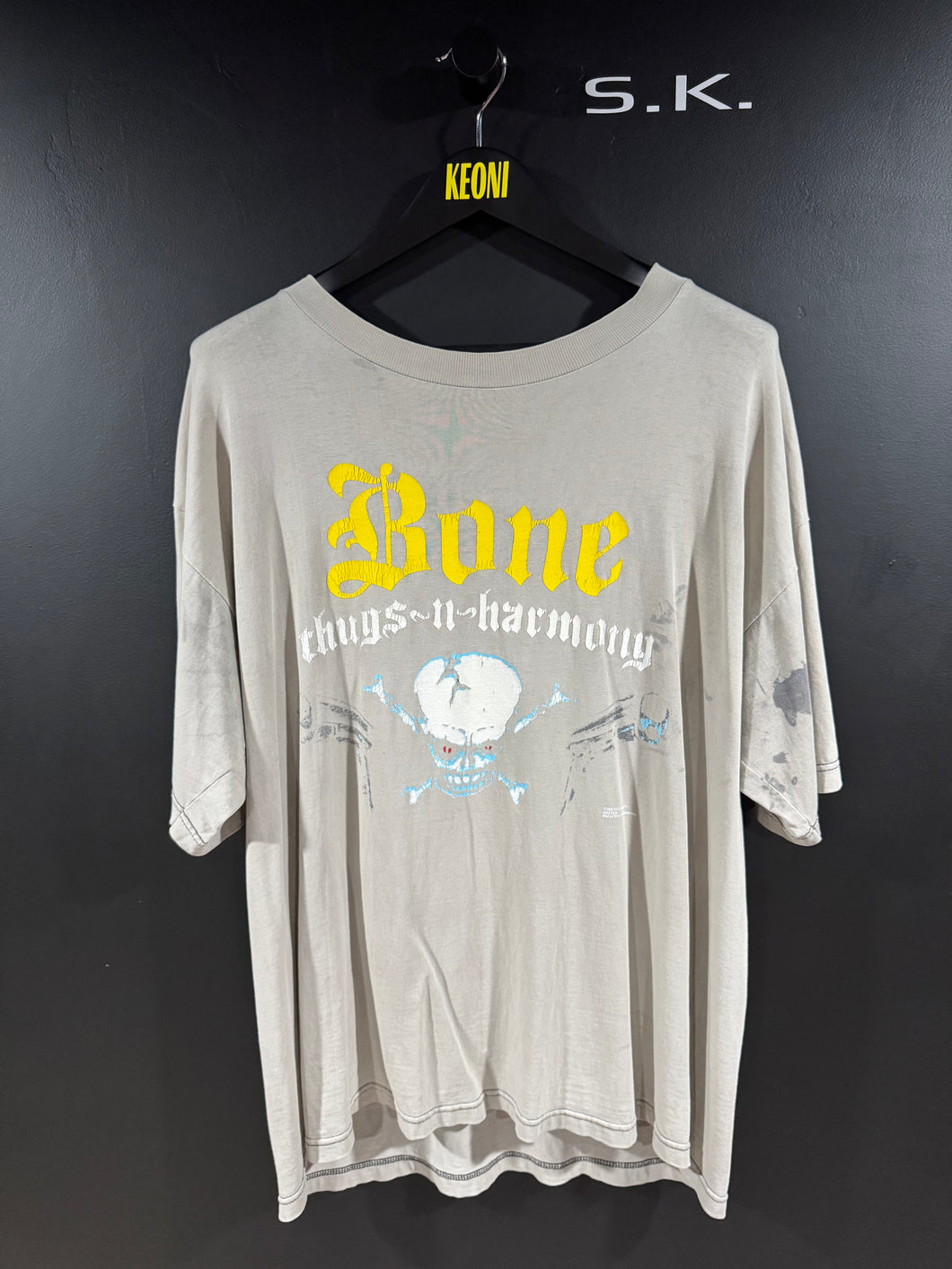 1997 Vintage Bone Thugs n Harmony “Art Of War” Faded Distressed Rap Tee XL