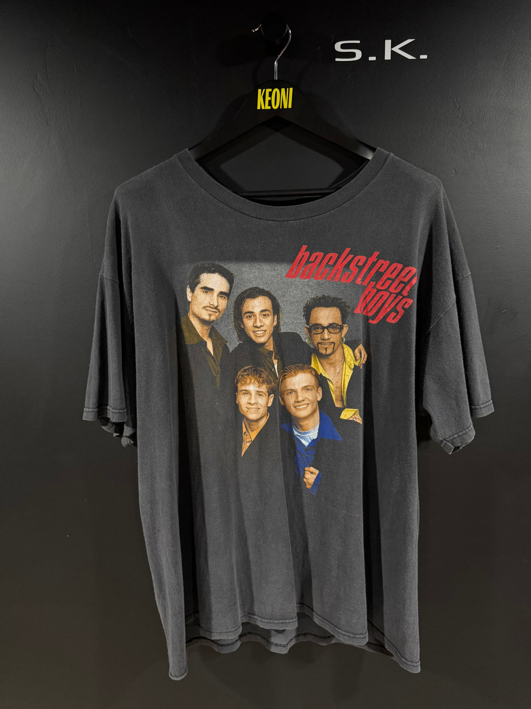 1998 Vintage Backstreet Boys Faded Rap Tee Style XL