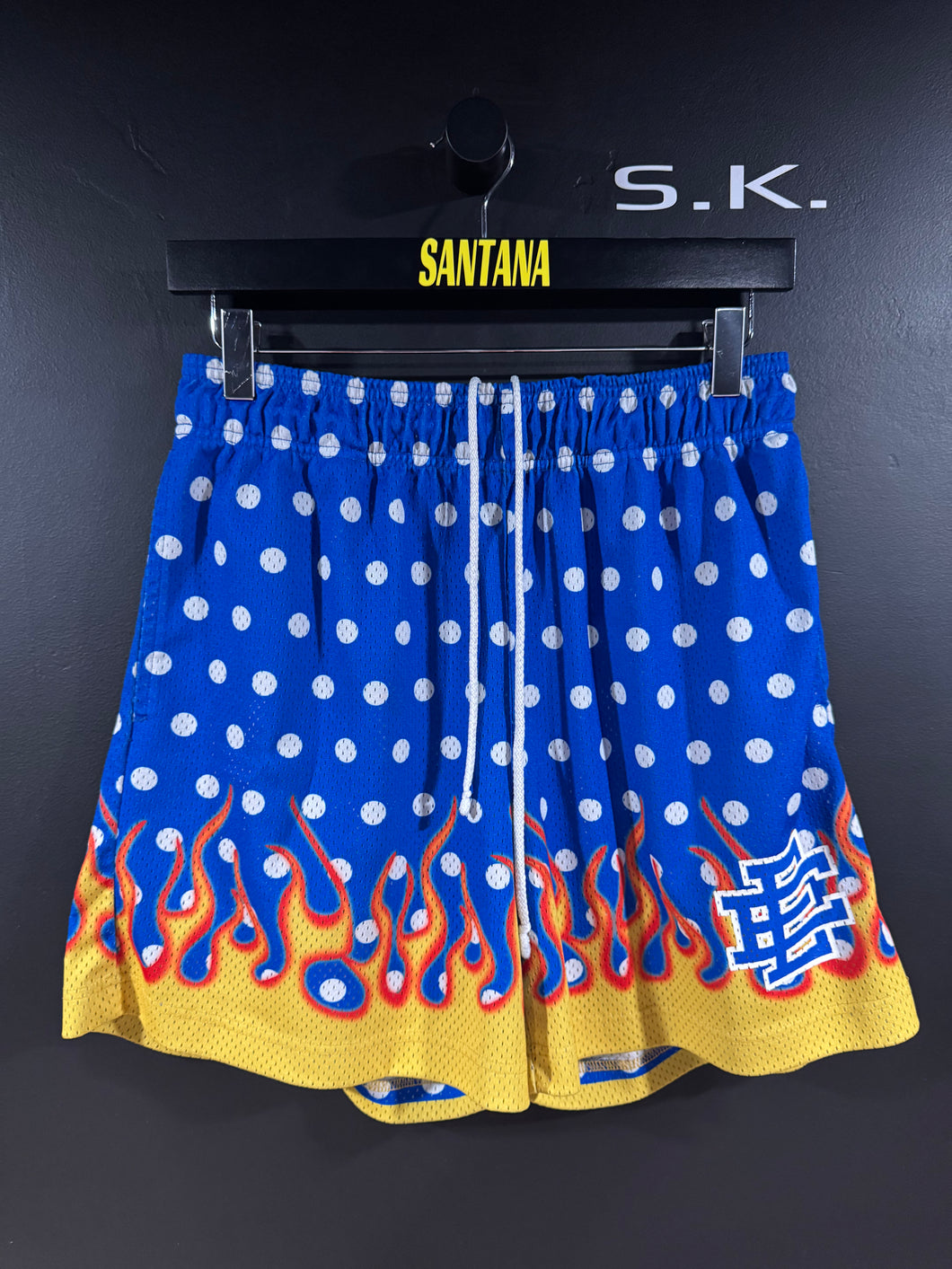 Eric Emanuel EE Polka Dots Flames Basic Shorts M
