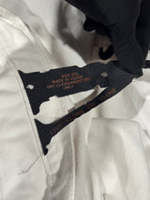 Load image into Gallery viewer, VLONE Old English Stacked Extended White Denim Jeans XXL
