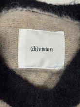 Load image into Gallery viewer, Division (di)vision Striped Logo Knit Alpaca Wool Sweater L
