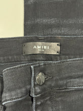 Load image into Gallery viewer, Amiri Faded Black Stacked Denim Jeans 36x34

