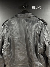 Load image into Gallery viewer, 1990s Vintage MAS Distressed Faded Leather Motorcycle Jacket XL
