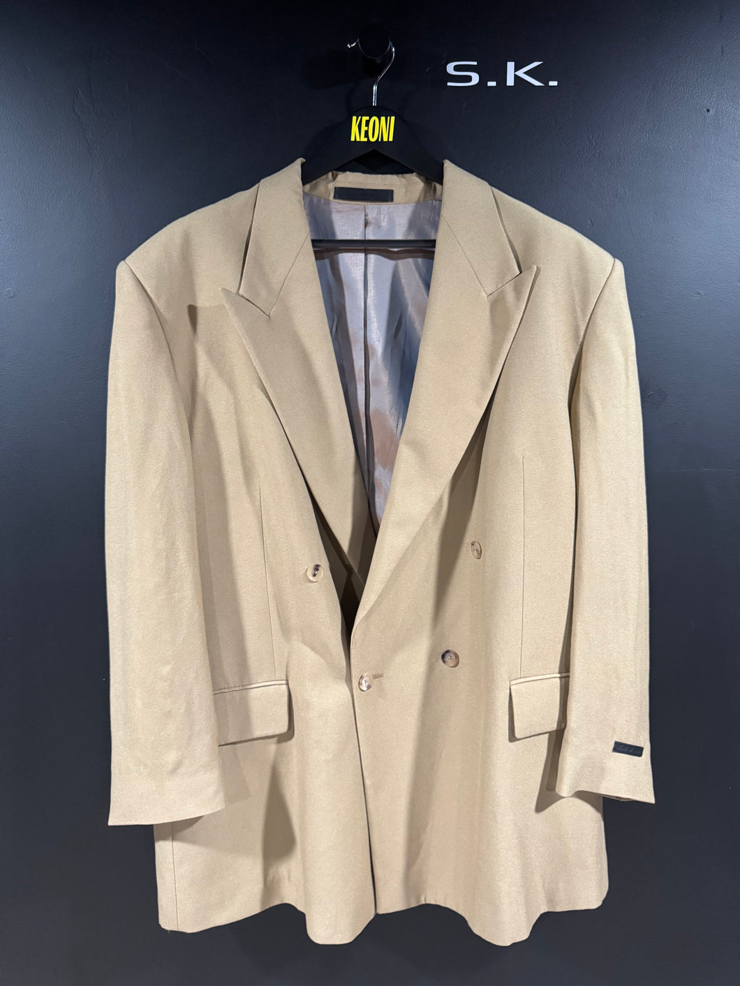 Fear of God Seventh Collection 2021 California Double Breasted Blazer Camel 52