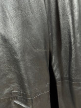 Load image into Gallery viewer, 2010s Vintage Leather Pants Red Lining YKK Zippers 34
