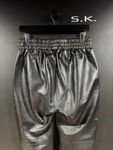 Load image into Gallery viewer, 2010s Vintage Leather Pants Red Lining YKK Zippers 34
