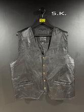 Load image into Gallery viewer, 1990s Vintage Navarre Leather Company Leather Vest XXXL
