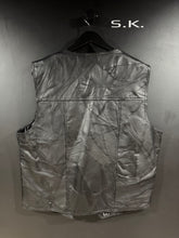 Load image into Gallery viewer, 1990s Vintage Navarre Leather Company Leather Vest XXXL
