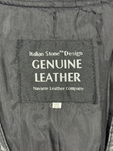 Load image into Gallery viewer, 1990s Vintage Navarre Leather Company Leather Vest XXXL
