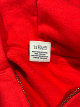Load image into Gallery viewer, Sporty &amp; Rich Royal Club Red Cropped Zip Up Hoodie M
