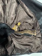 Load image into Gallery viewer, 1990s Vintage UNIK Leather Collections Distressed Faded Leather Motorcycle Jacket 42
