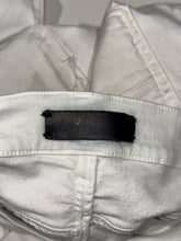 Load image into Gallery viewer, Amiri White Distressed Stacked Denim Jeans 36x33
