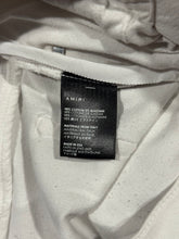 Load image into Gallery viewer, Amiri White Distressed Stacked Denim Jeans 36x33
