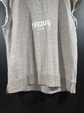 Load image into Gallery viewer, Yeezy Kanye West Ye Yeezus Tour Merch Sleeveless Grey Sweatshirt XL
