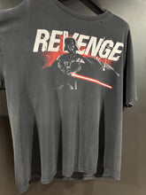 Load image into Gallery viewer, 2000s Y2K Vintage Star Wars Darth Vader Revenge Faded Tee XL
