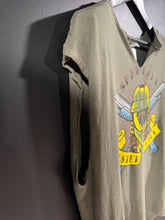 Load image into Gallery viewer, 2007 Vintage Microsoft Halo Master Chief Spartans Distressed Cut Off Gaming Tee L
