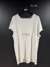 Load image into Gallery viewer, Yeezy Kanye West Ye Yeezus Tour Merch Grunge Stained Sleeveless Beige Tee XL

