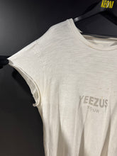 Load image into Gallery viewer, Yeezy Kanye West Ye Yeezus Tour Merch Grunge Stained Sleeveless Beige Tee XL
