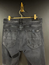 Load image into Gallery viewer, Amiri Faded Black Stack Denim Jeans 34x32
