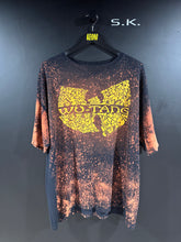Load image into Gallery viewer, 2008 Vintage Wu-Tang Bleach Splatter Faded Rap Tee XL
