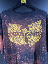 Load image into Gallery viewer, 2008 Vintage Wu-Tang Bleach Splatter Faded Rap Tee XL
